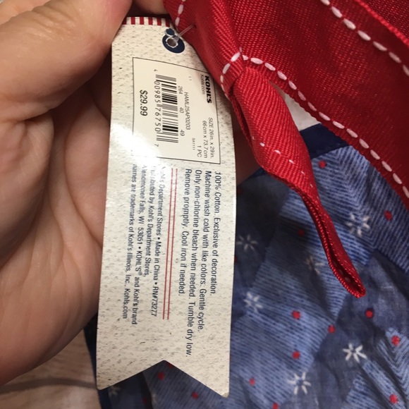 Ruffled apron-NEW from Khol’s - Picture 6 of 7